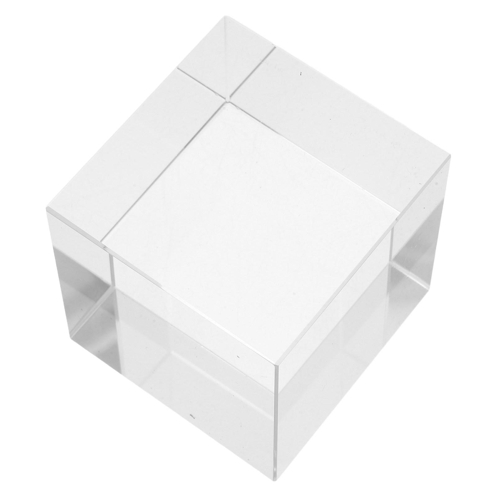 Paper Weight Crystal - Square Crystal Paperweight Clear Heavy Decorative