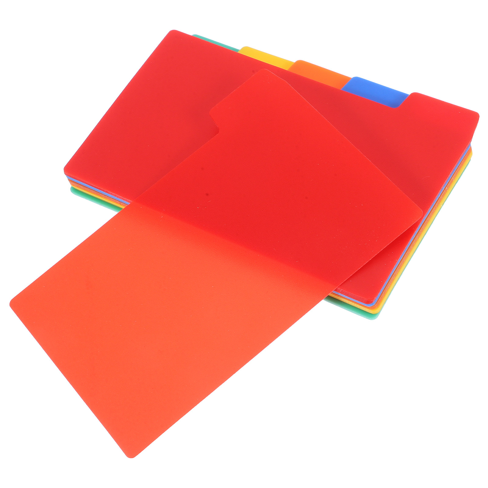 Card Index Box - 1Set Sturdy PVC Index Card Dividers