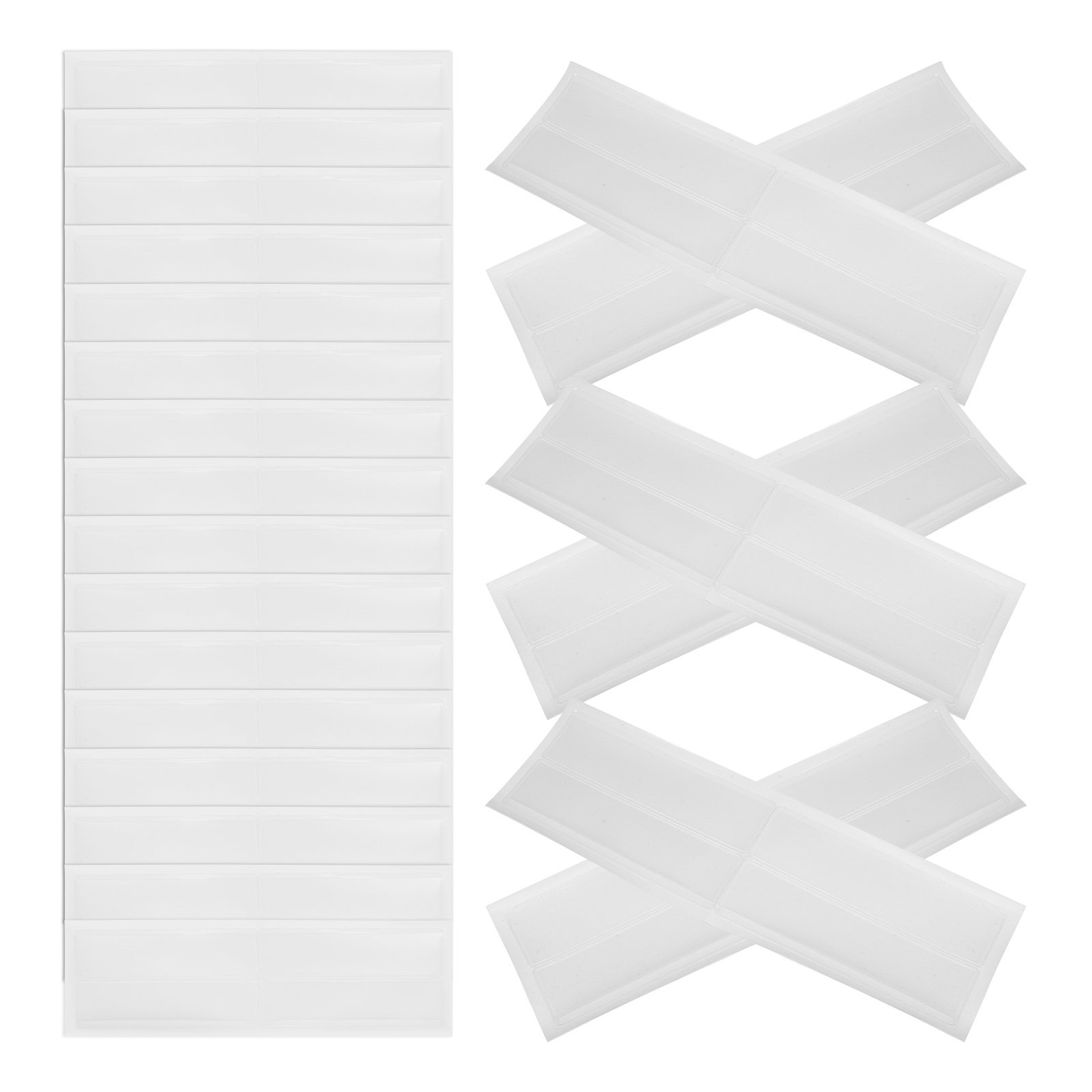 Index Card Holder - 20Pcs Heavy-Duty PVC Transparent Card Holder