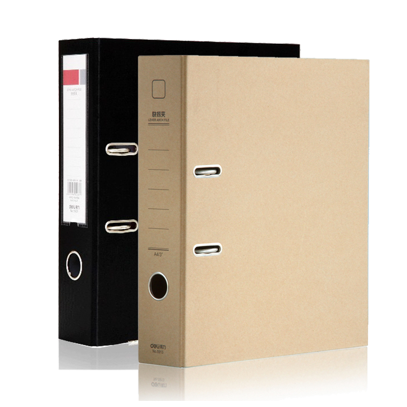 Deli Large Ring Binder A4 File - Binder A4 Lever avaliação e preço