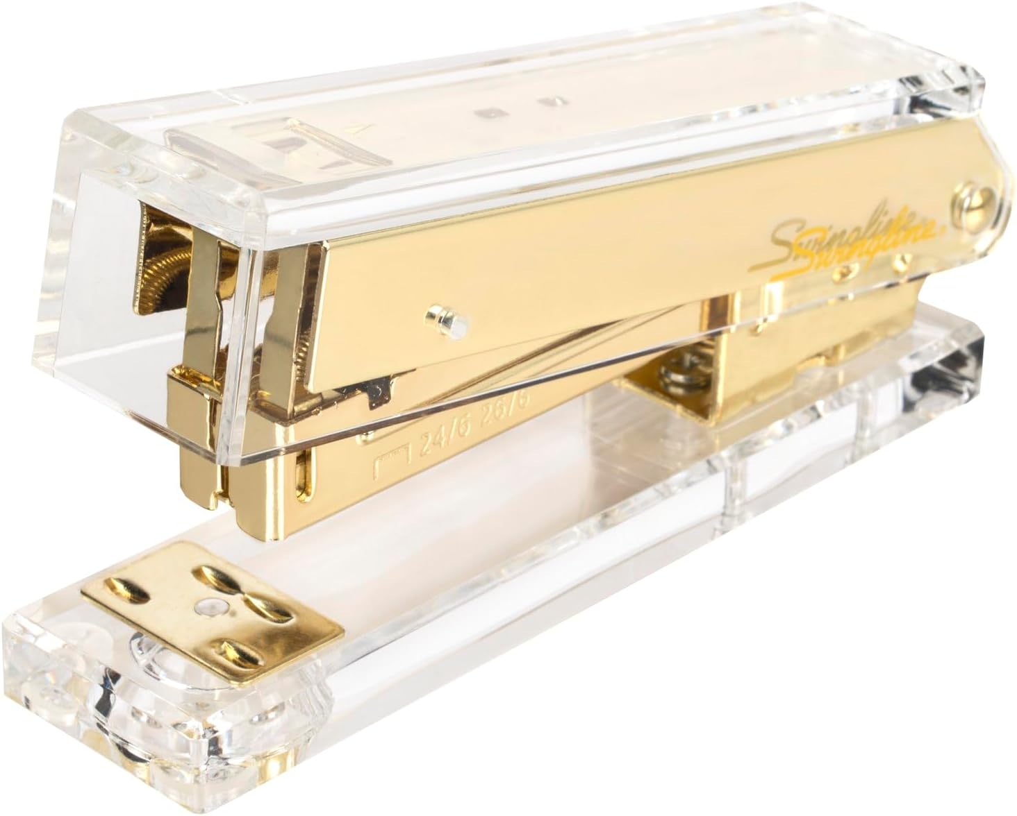 Swingline Compact Clear Acryli - Stapler Half Strip avaliação e preço