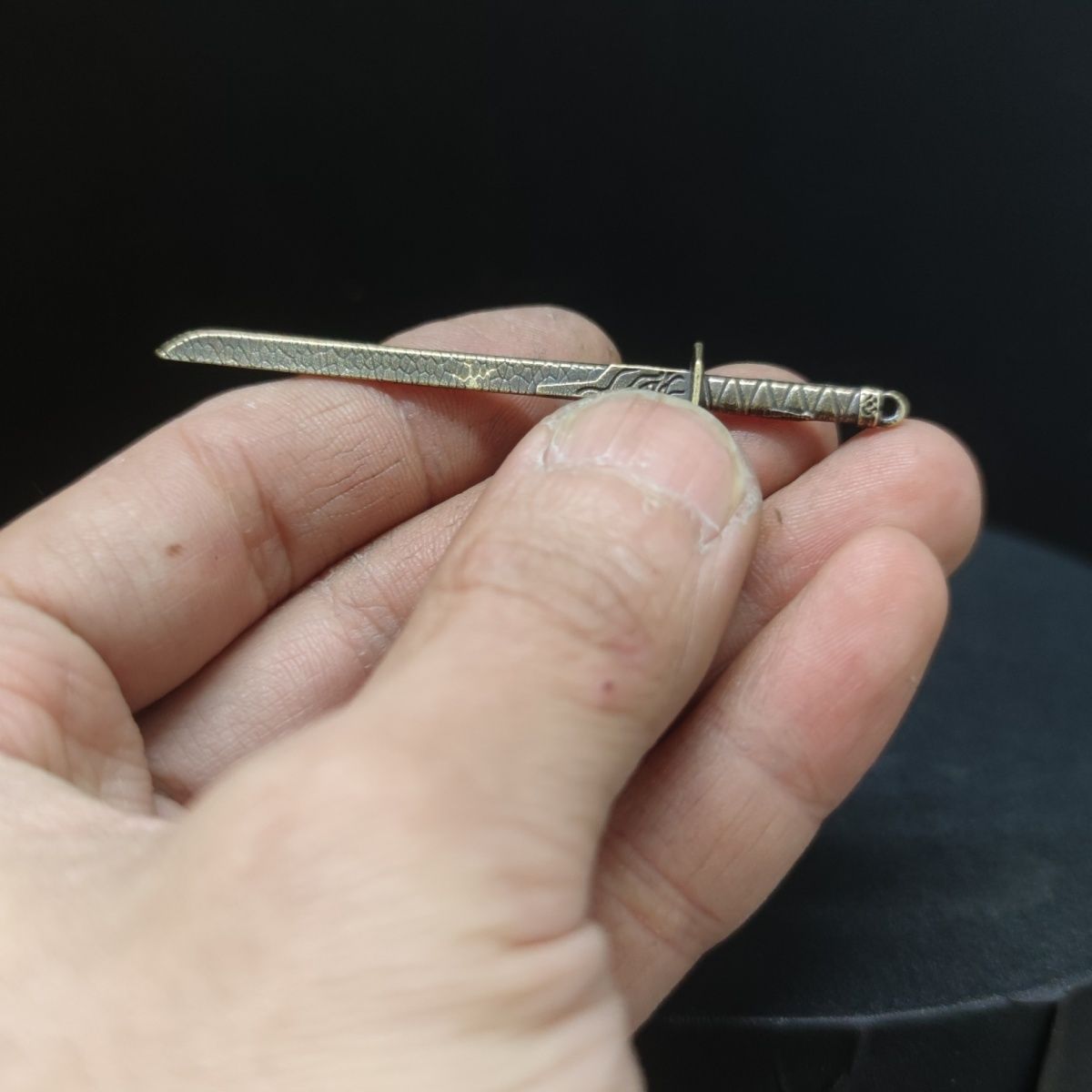 Solid Brass Mini Sword Medieva - Letter Opener Brass avaliação e preço