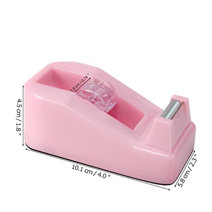 1Pcs Desktop Tape Dispenser Ad - Tape Dispenser Weighted avaliação e preço