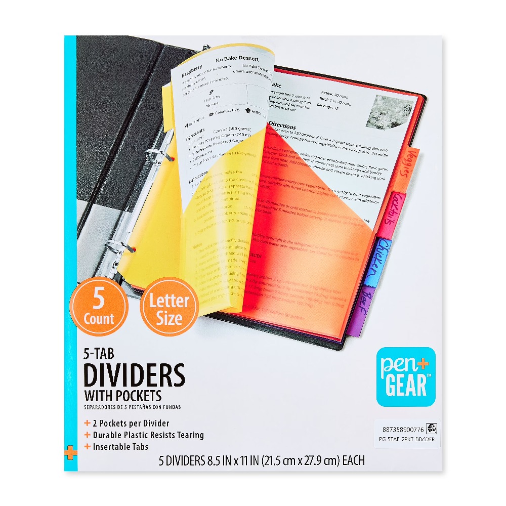 Vibrant Color Index Tab Divide - Tab Divider A4 avaliação e preço