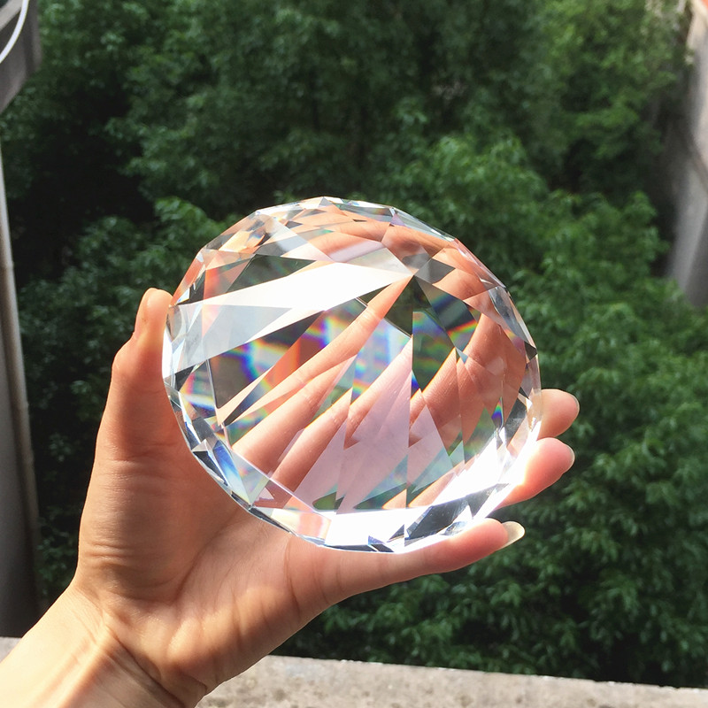 Free Shipping, 100mm Shining C - Paper Weight Crystal avaliação e preço