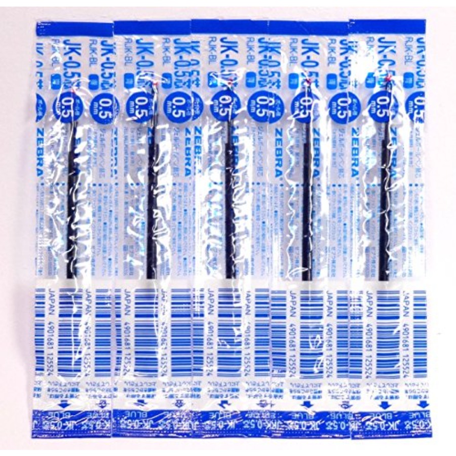 JK-0.5 Blue Ink Refill RJK-BL, - Gel Refill Pack avaliação e preço