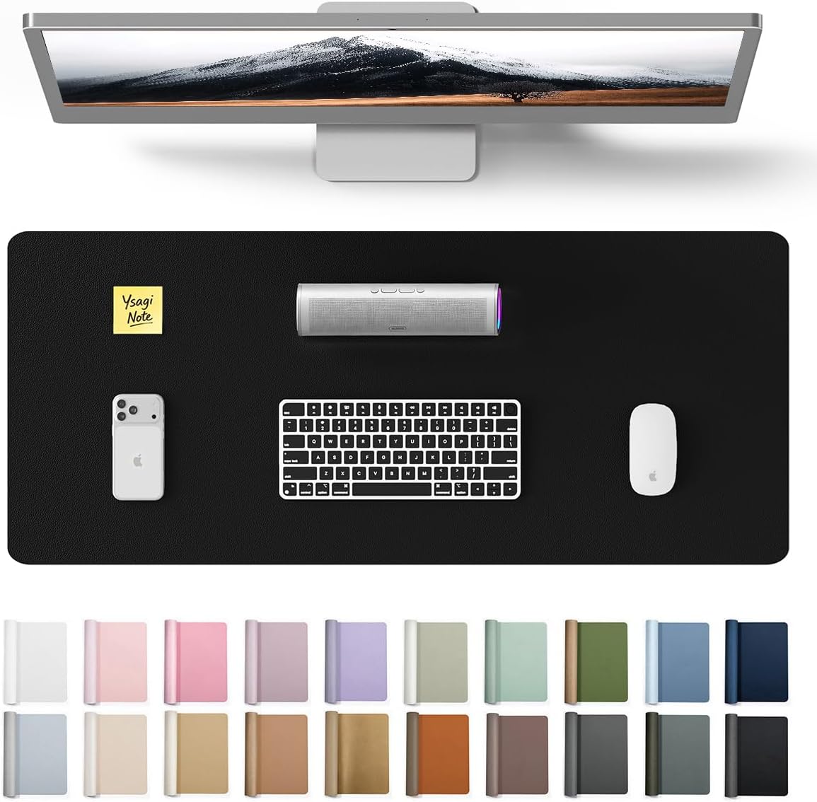 Leather Office Desk Pad Protec - Leather Desk Pad avaliação e preço