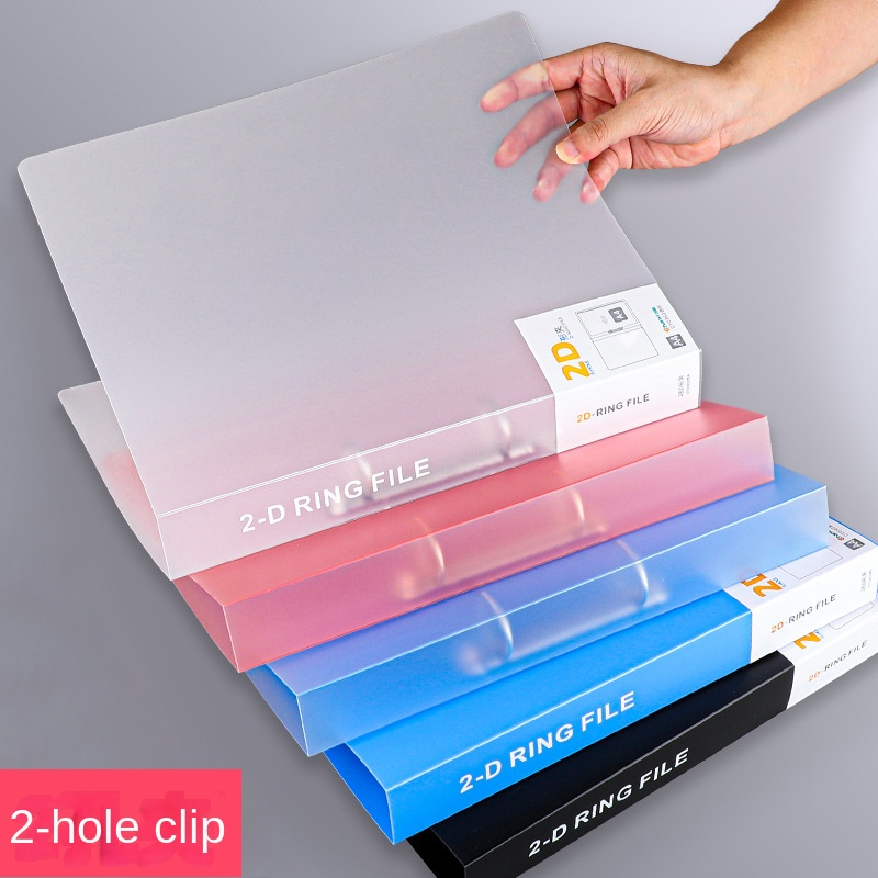 A4 Transparent File Folder Dis - Binder A4 Lever avaliação e preço