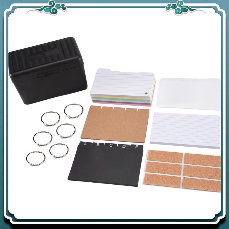 Index Card Holder Set,Index Bo - Index Card Holder avaliação e preço