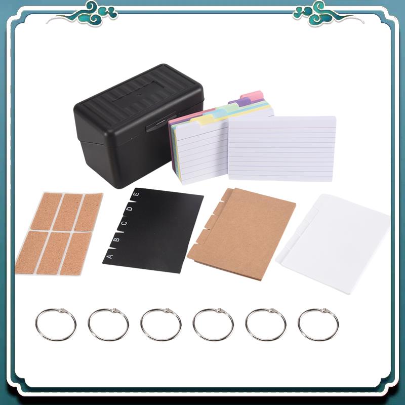 Index Card Holder Set,Index Bo - Index Card Holder avaliação e preço