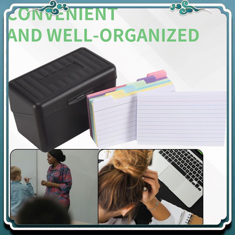 Index Card Holder Set,Index Bo - Index Card Holder avaliação e preço