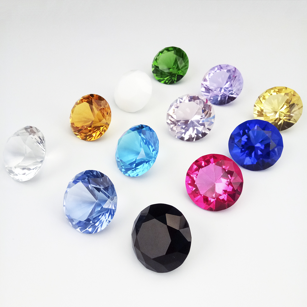 hbl Mixed Color 1pc/10ps 40mm/ - Paper Weight Crystal avaliação e preço