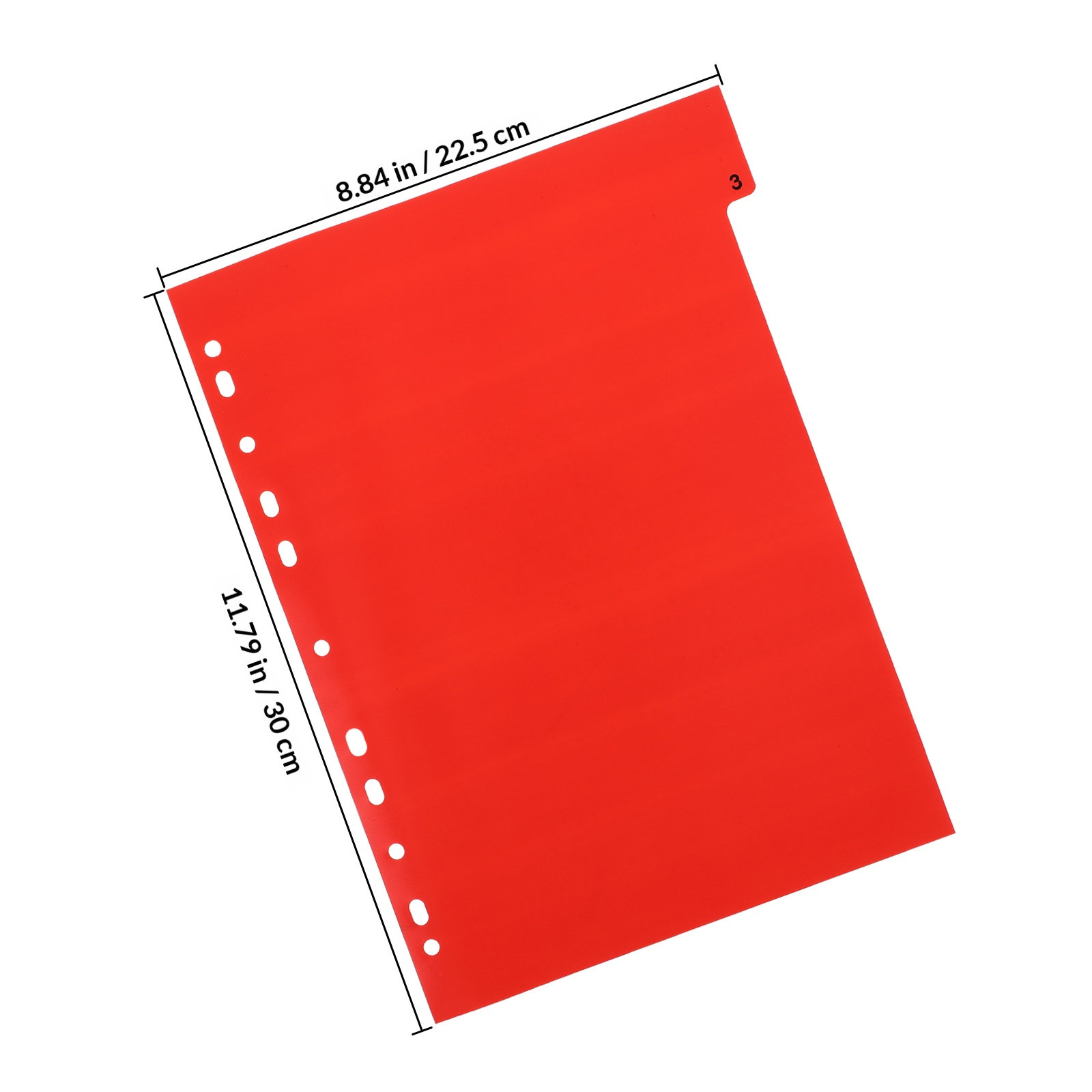 20 Pages A4 Colorful Plastic P - Tab Divider A4 avaliação e preço