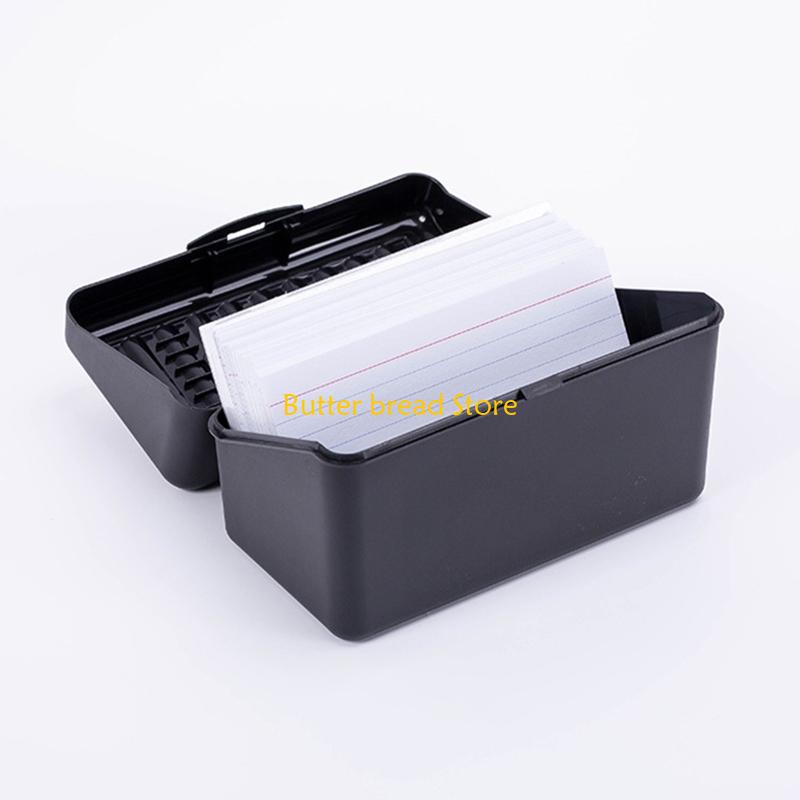 W89C Business Cards Holder Pla - Index Card Holder avaliação e preço