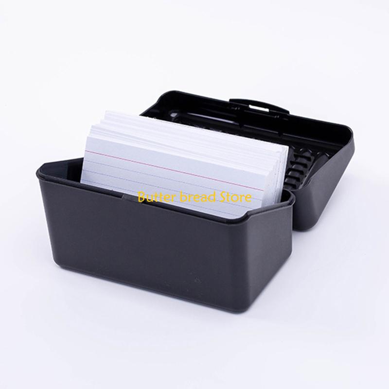 W89C Business Cards Holder Pla - Index Card Holder avaliação e preço