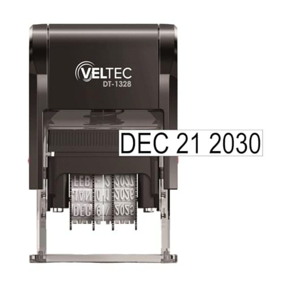 Self Inking Date Stamp with Mo - Rubber Date Stamp avaliação e preço