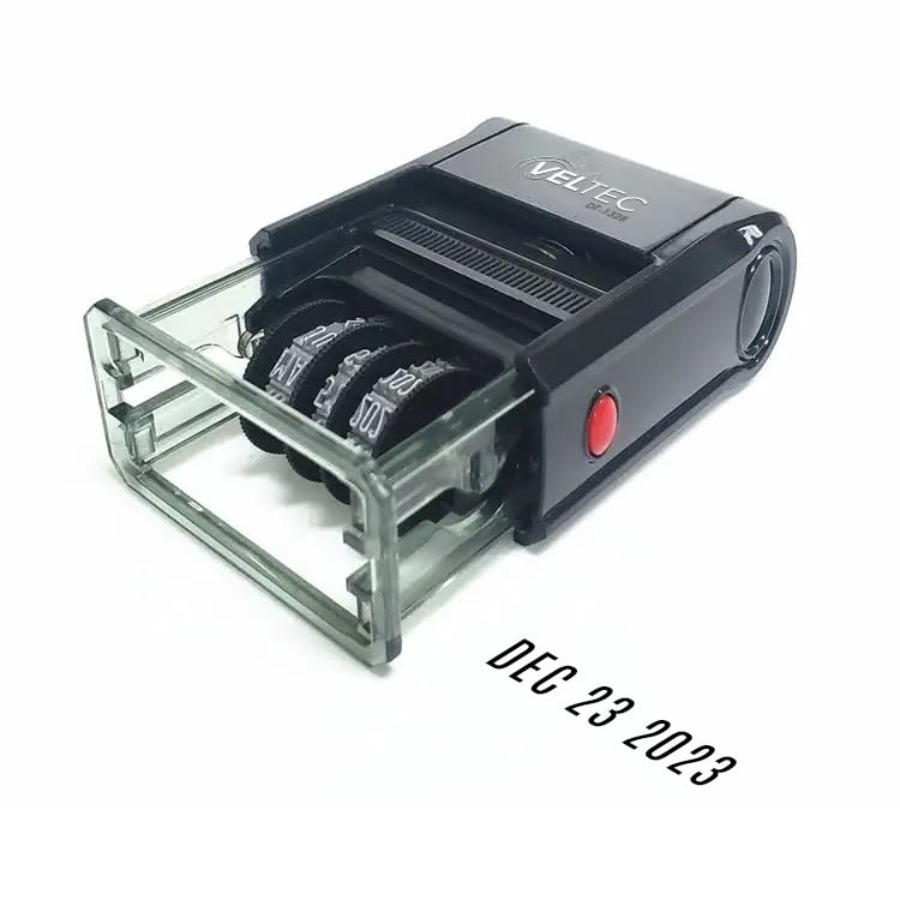 Self Inking Date Stamp with Mo - Rubber Date Stamp avaliação e preço