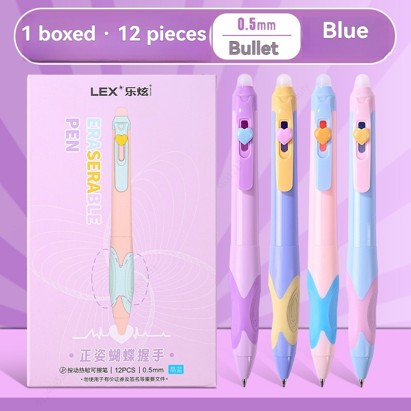 12Pcs/Box Retractable Erasable - Correction Pen Fine avaliação e preço