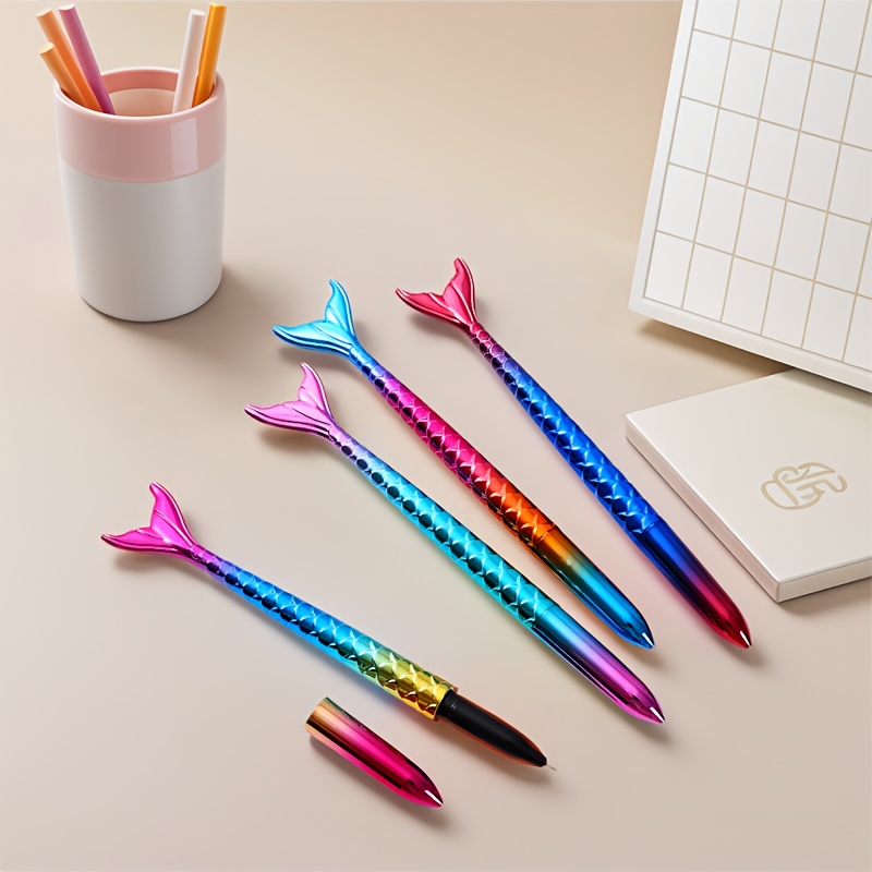 6 Mermaid Pens, Creative Desig - Correction Pen Fine avaliação e preço