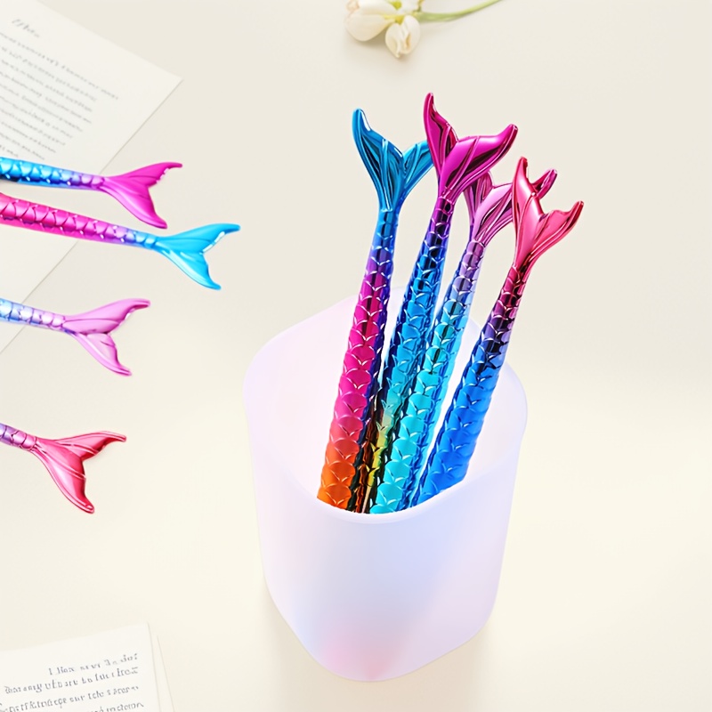 6 Mermaid Pens, Creative Desig - Correction Pen Fine avaliação e preço