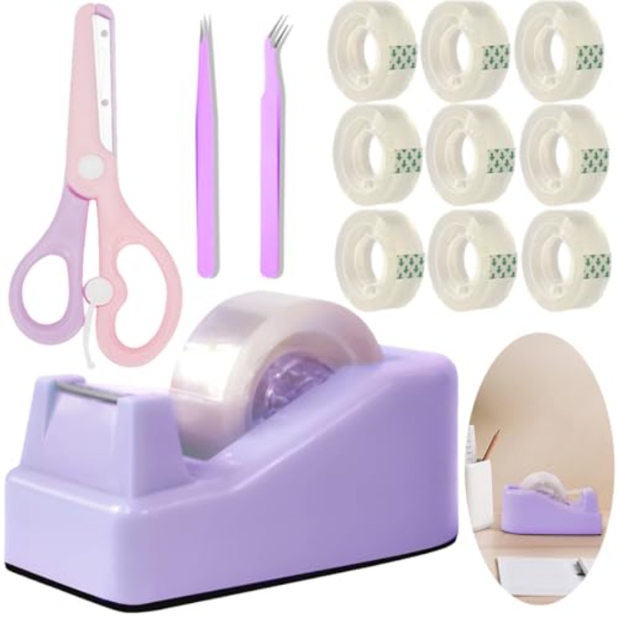 Desktop Tape Dispenser Kits wi - Tape Dispenser Weighted avaliação e preço