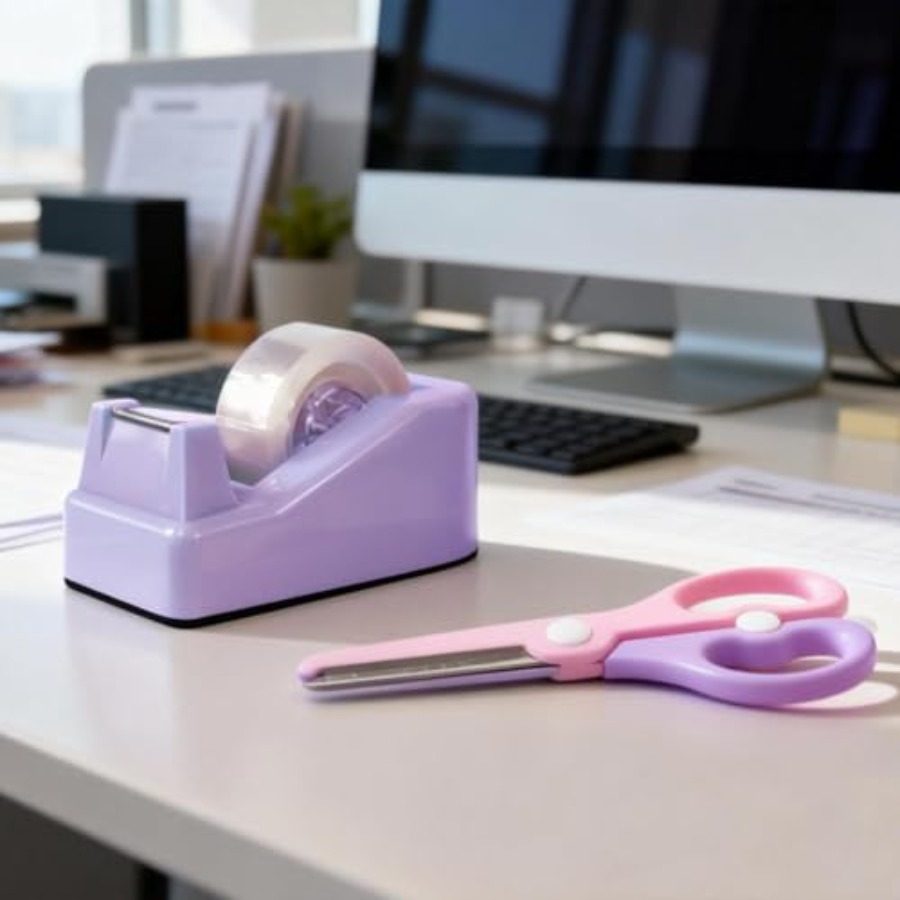 Desktop Tape Dispenser Kits wi - Tape Dispenser Weighted avaliação e preço