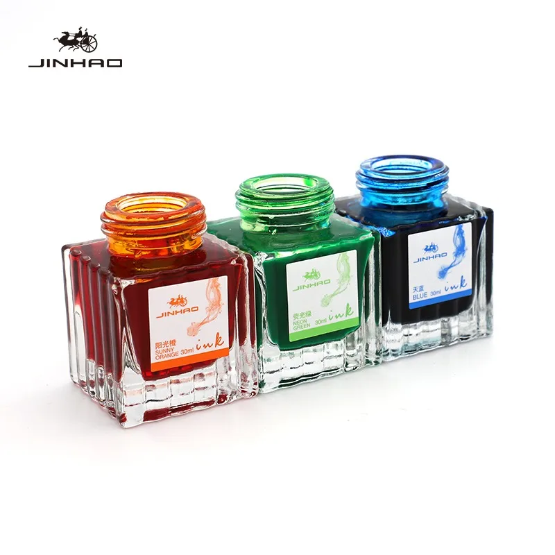JINHAO 50/30ml Muilt Color Sig - Fountain Pen Bottled Ink avaliação e preço