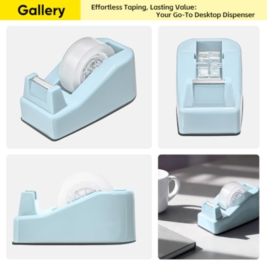 Desktop Office Tape Dispenser, - Tape Dispenser Weighted avaliação e preço