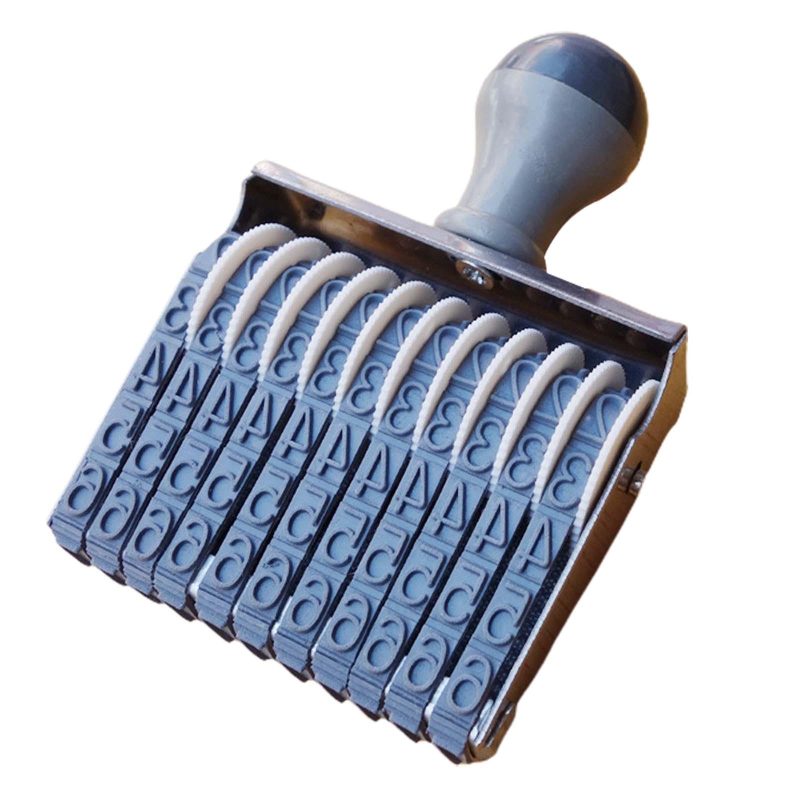 Rubber Number Stamp Roller Dat - Rubber Date Stamp avaliação e preço