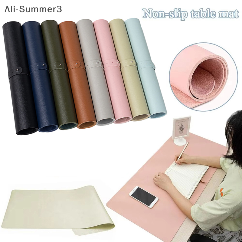 Foldable Nail Art Table Mat PU - Leather Desk Pad avaliação e preço