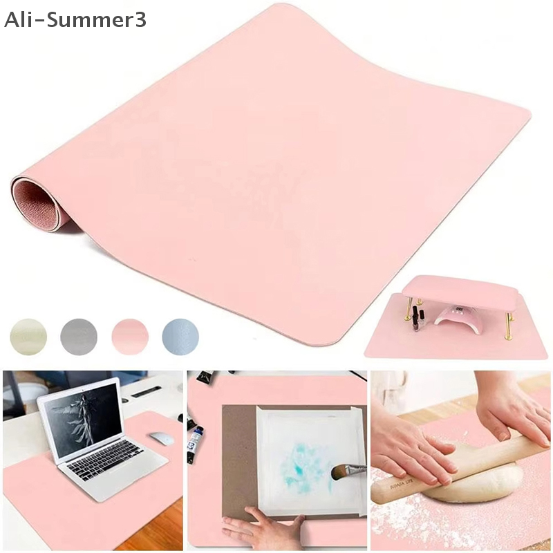 Foldable Nail Art Table Mat PU - Leather Desk Pad avaliação e preço