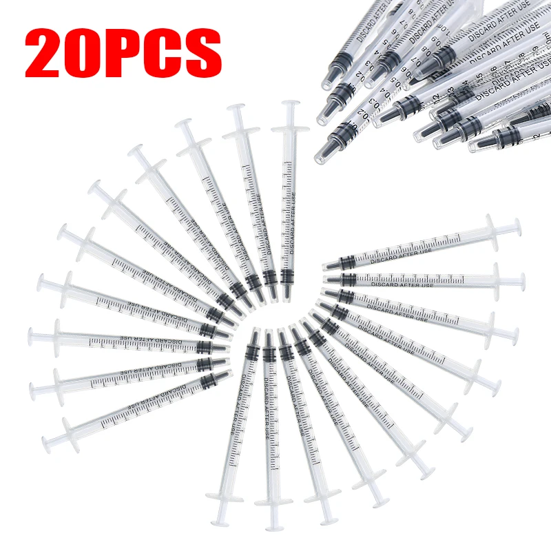 20PCS Lab Dedicated 1ml Plasti - Gel Refill Pack avaliação e preço