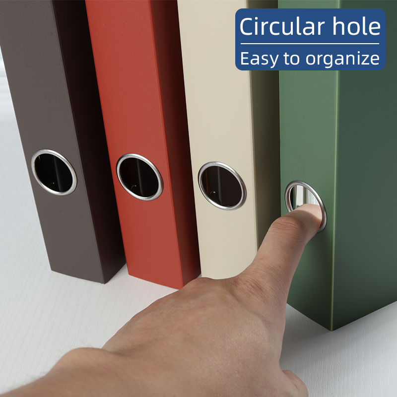 Clear PP A4 File Folder 4-Hole - Binder A4 Lever avaliação e preço