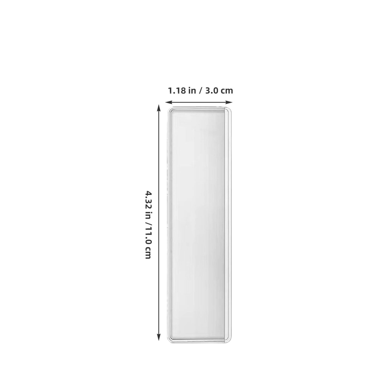 50Pcs Adhesive Clear Label Hol - Index Card Holder avaliação e preço