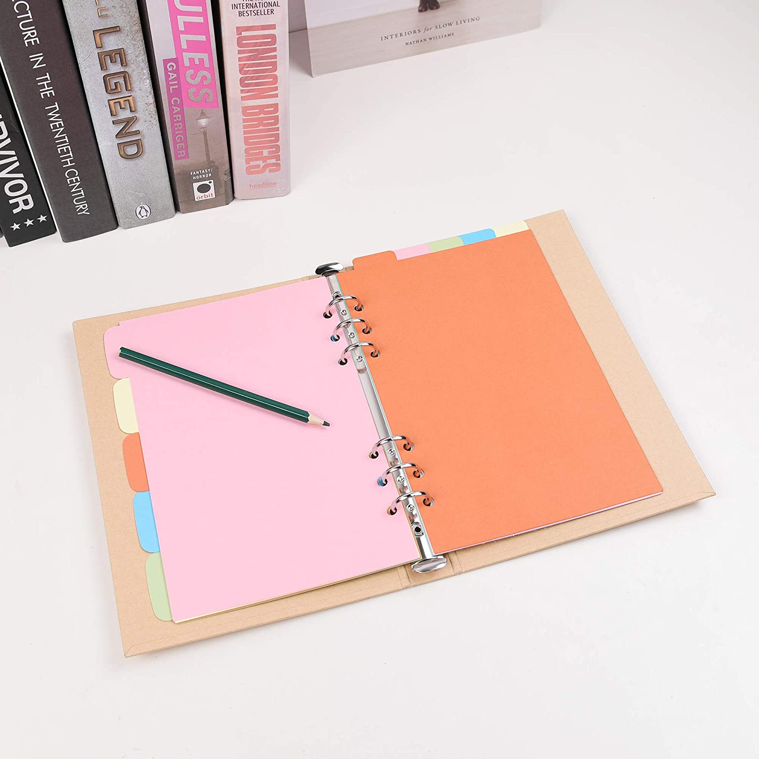 A5/A6/A7/B5/A4 Paper Divider I - Tab Divider A4 avaliação e preço