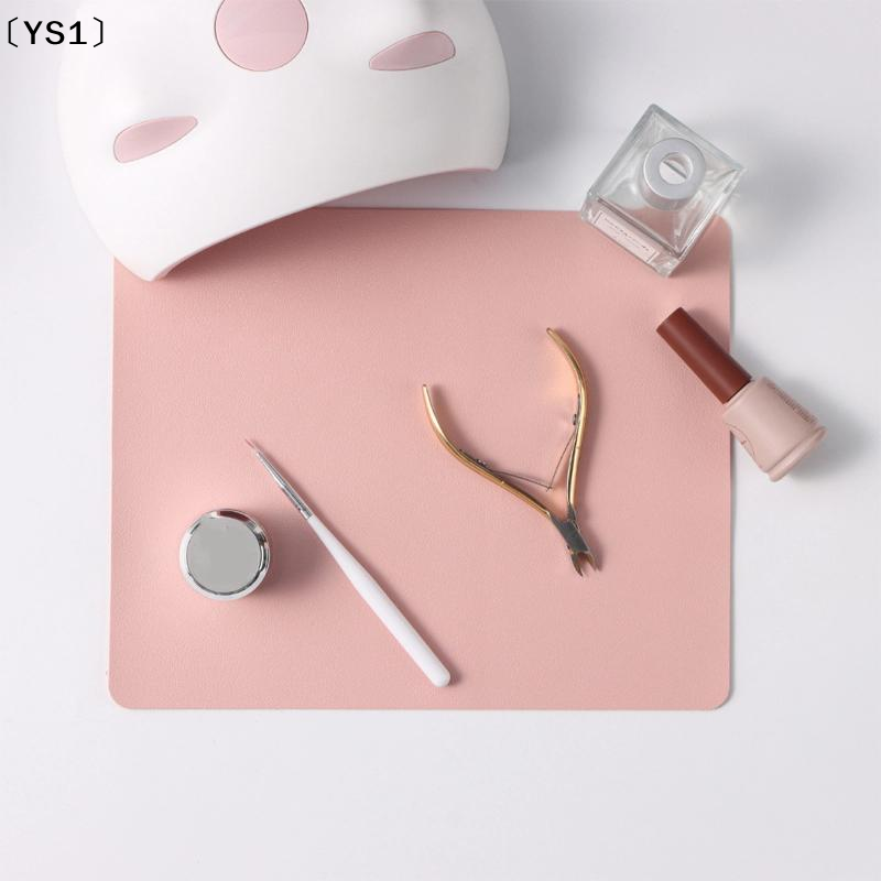 〔YS1〕Foldable PU Leather Nail  - Leather Desk Pad avaliação e preço