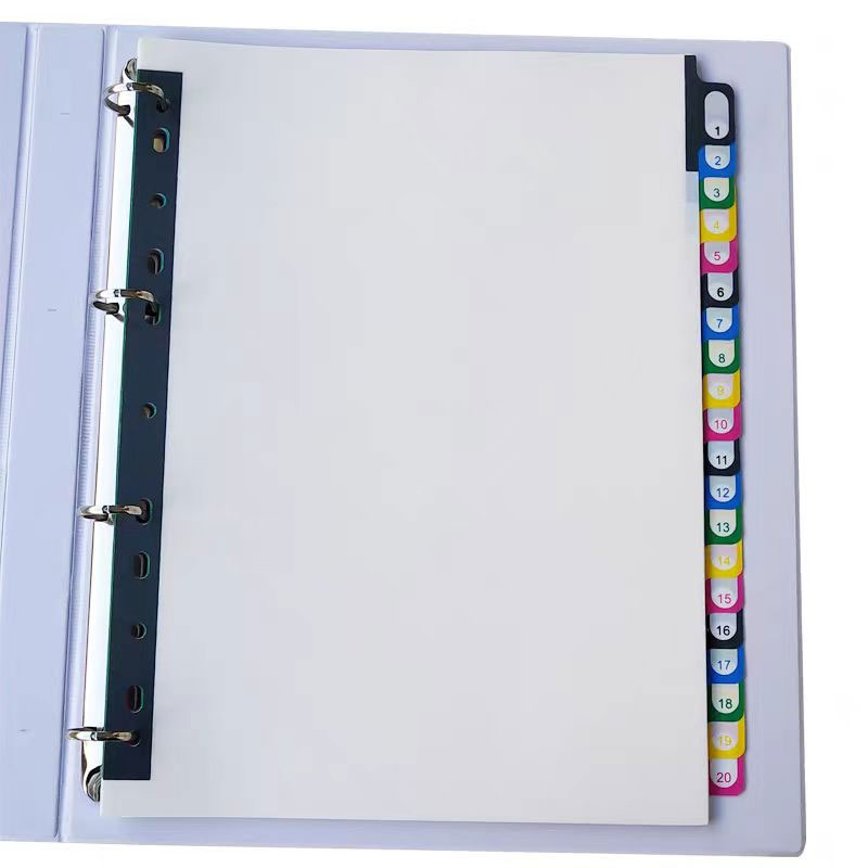 5/10/20Sheets/Lot A4 Divider I - Tab Divider A4 avaliação e preço