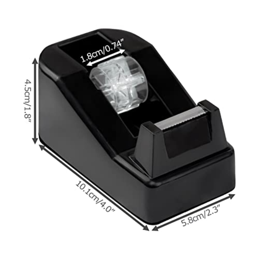 1Pcs Desktop Tape Dispenser Ad - Tape Dispenser Weighted avaliação e preço