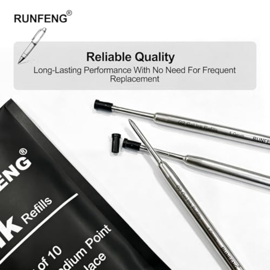 Pack of 10 Replaceable Ballpoi - Gel Refill Pack avaliação e preço