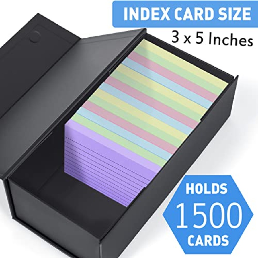 3x5 Index Card Holder Card Fil - Index Card Holder avaliação e preço