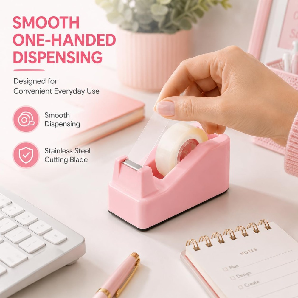 Cute Tape Dispenser for Desk,  - Tape Dispenser Weighted avaliação e preço