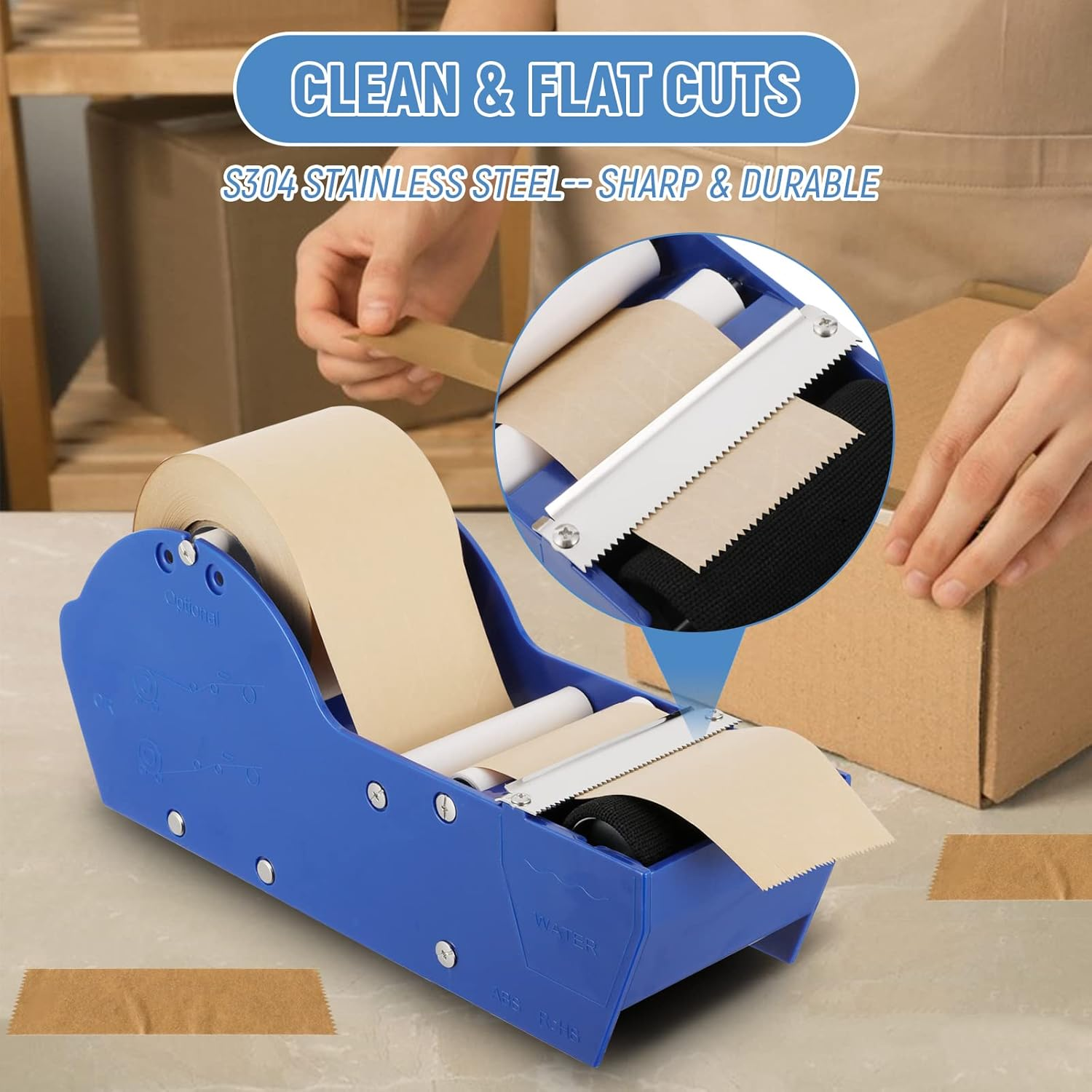 Water-Activated Tape Dispenser - Tape Dispenser Weighted avaliação e preço