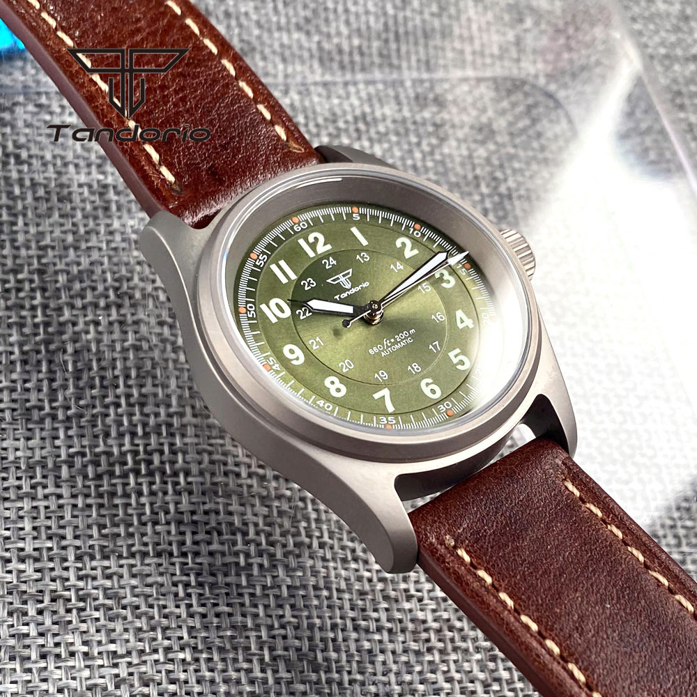 Tandorio 36mm Titanium Case Li - Paper Weight Crystal avaliação e preço