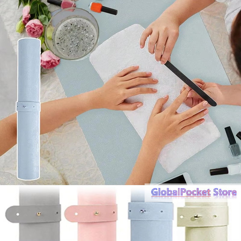 [TG823]Foldable Nail Art Table - Leather Desk Pad avaliação e preço