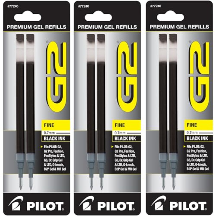 G2 Gel Ink Refills, 0.7 mm,,Pa - Gel Refill Pack avaliação e preço