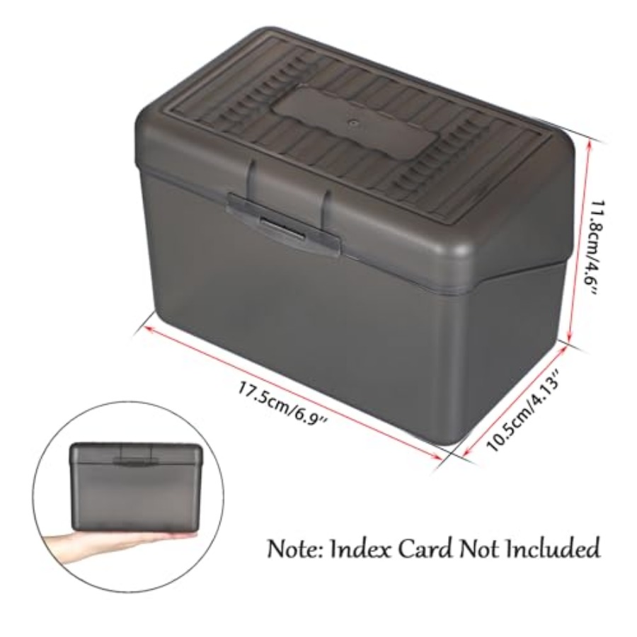 1 Pack 4 x 6 inch Index Card B - Index Card Holder avaliação e preço