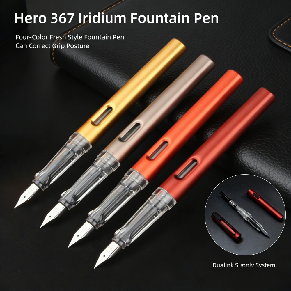 Hero 367 Fountain Pen 0.38mm E - Correction Pen Fine avaliação e preço