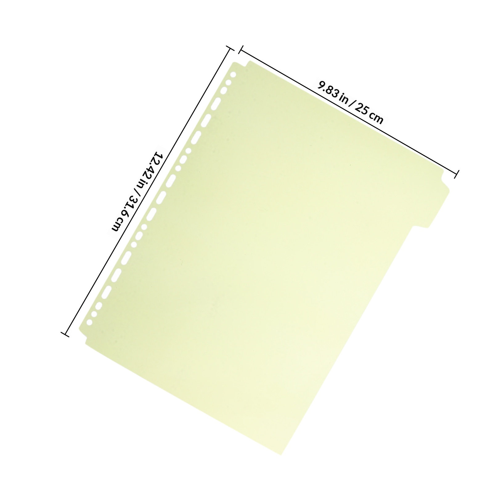 6Pcs File Binder Dividers A4 I - Tab Divider A4 avaliação e preço