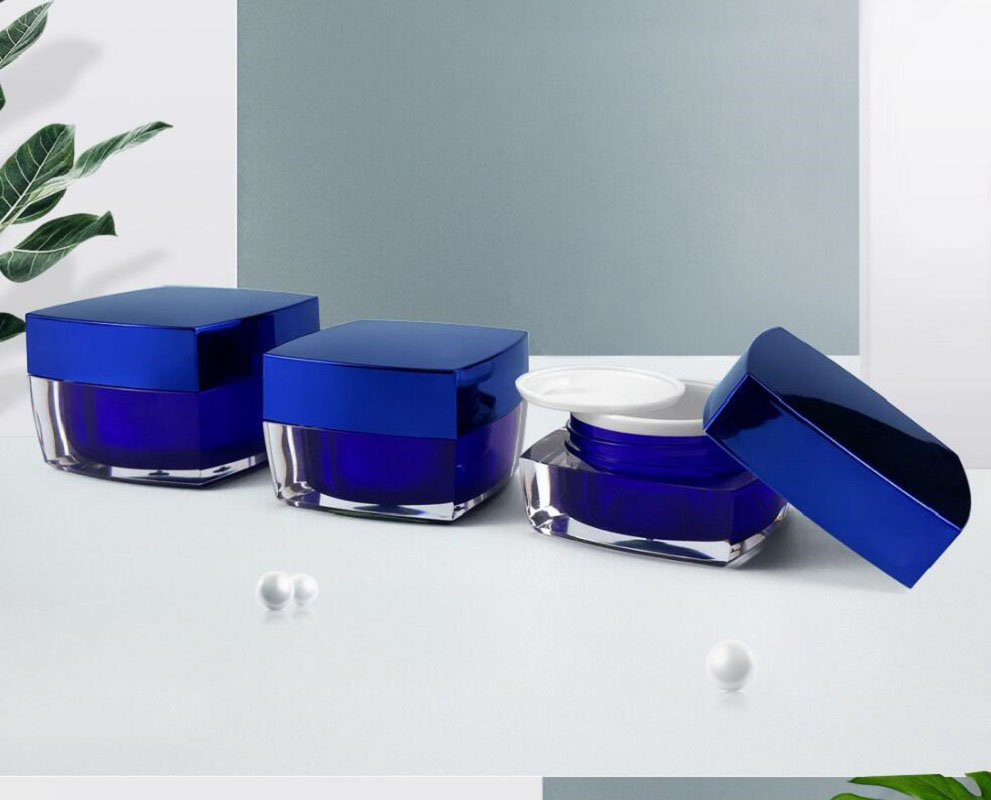 50g dark blue square shape acr - Gel Refill Pack avaliação e preço
